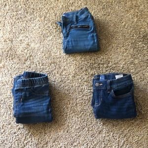 3 pairs of jeans